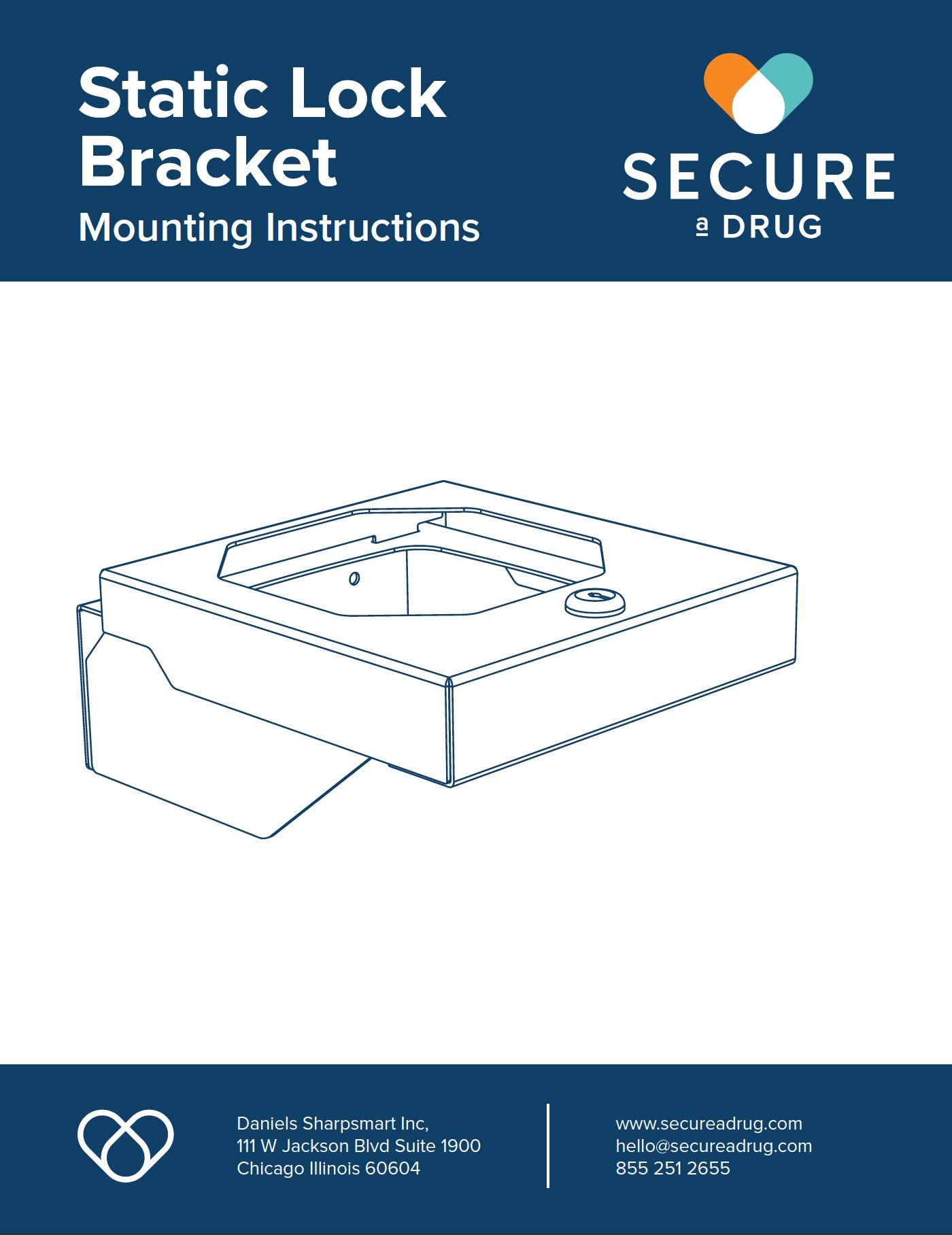 Static Lock Bracket Mounting Instructions